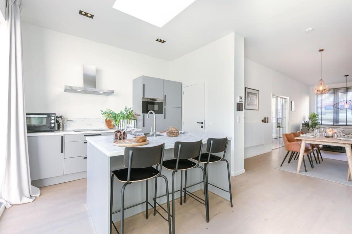 House With Large And Sunny Terrace Villa Антверпен Екстериор снимка